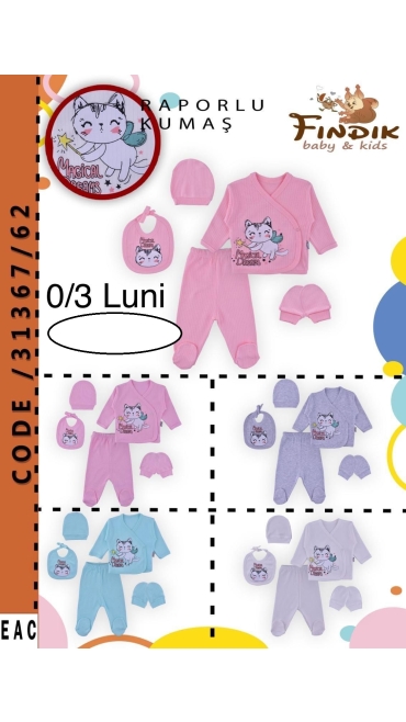 compleu copii 0-3 luni 3/set