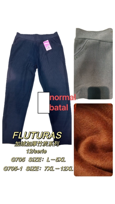 pantaloni dama cu blana l-5xl 12/set