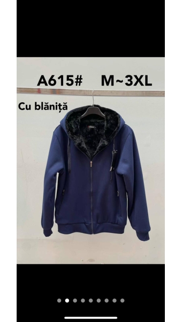 hanorac barbati cu blana m-3xl 5/set