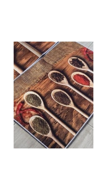 Set 2 Covoare de Bucatarie Antiderapant, 120 x 40 / 60 x 40 cm - Engros