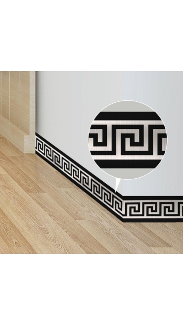 Plinta Autoadeziva Pentru Pardoseala Sau Perete Tip Marmura, Impermeabila, 10 X 500 cm , Engros