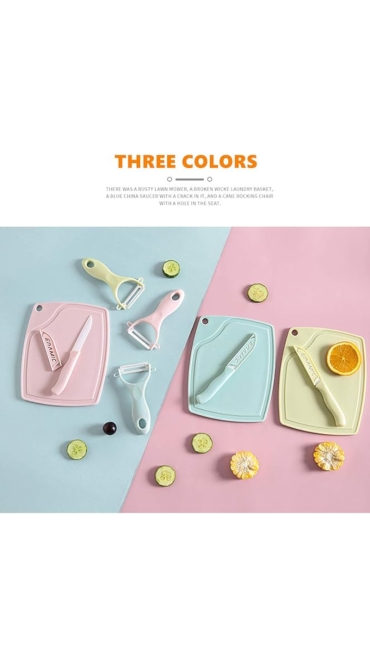 Set Tocator plastic, Cutit, Decojitor, 19.5 x 15.5 cm - Engros