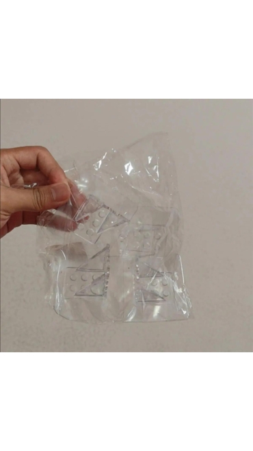 Suport pentru Rafturi Autoadezive, 7 x 7 cm - Engros