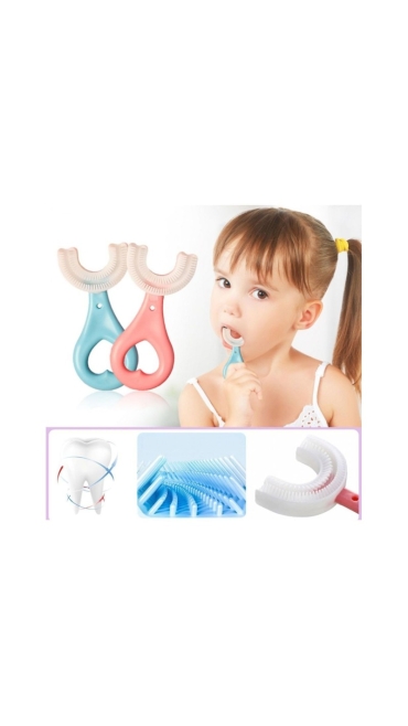 Periuta de Dinti Circulara U-shape, Pentru Copii de 2-6 ani - Engros