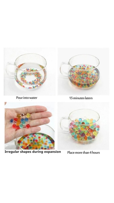 Bile Apa Hidrogel Decorative, Diverse Culori, Engros,