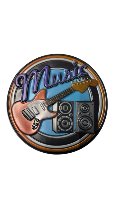 Sticker decorativ autocolant 3D, 30 x 40 cm Engros
