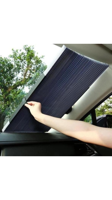 Parasolar auto Model jaluzea, Cu ventuze, 150 x 70 x 6 cm, Engros