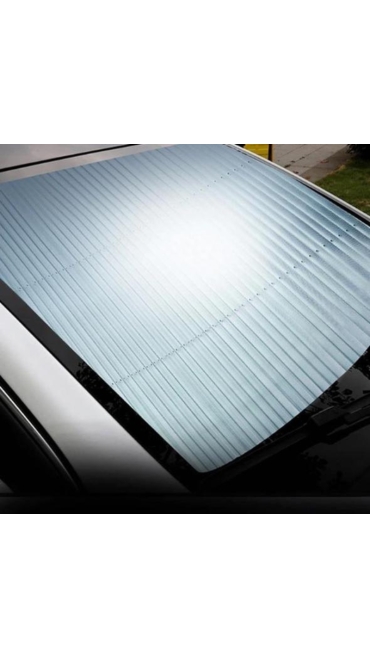 Parasolar auto Model jaluzea, Cu ventuze, 150 x 70 x 6 cm, Engros