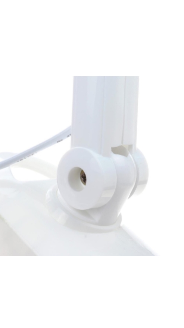 Ventilator Electric multifunctiona, picior pliabil si clips, Alb Albastru - Engros