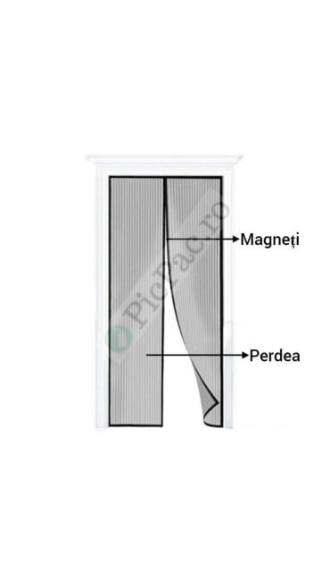 Plasa Magnetica, pentru insecte, 210 x 100 cm - Engros