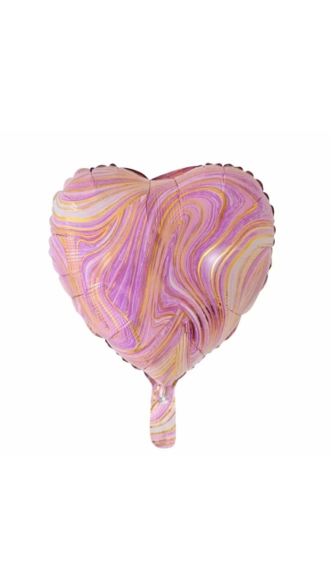 Balon Folie Forma inima  45 x 45 cm - Engros