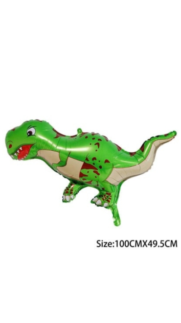 Balon Figurina Dinozaur, 100 x 49.5 cm - Engros