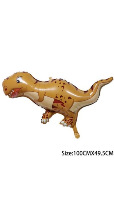 Balon Figurina Dinozaur, 100 x 49.5 cm - Engros