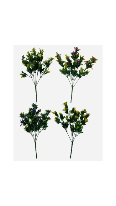 Buchet de flori cu cinci fire 32 cm, diverse culori Engros