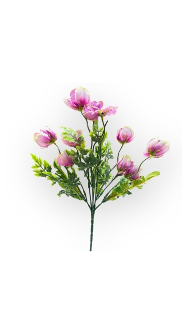 Buchet Floral Artificial, 7 capete, 36 cm - Engros