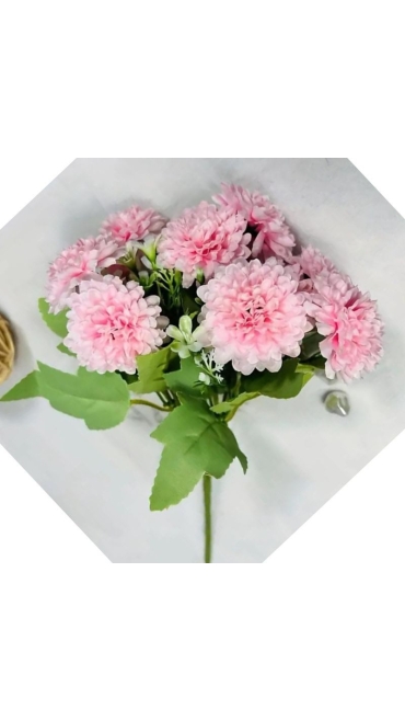 Buchet Floral Artificial 7 Fire, 34 cm, 10 Flori - Engros