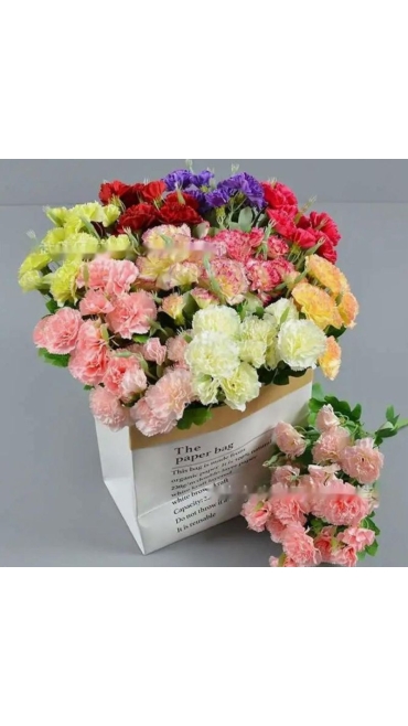 Buchet Floral Artificial 7 Fire, 31 cm, 7 Flori - Engros
