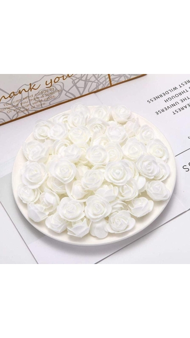 Flori artificiale din spuma 3,5 cm , 100 de bucati in tipla Engros