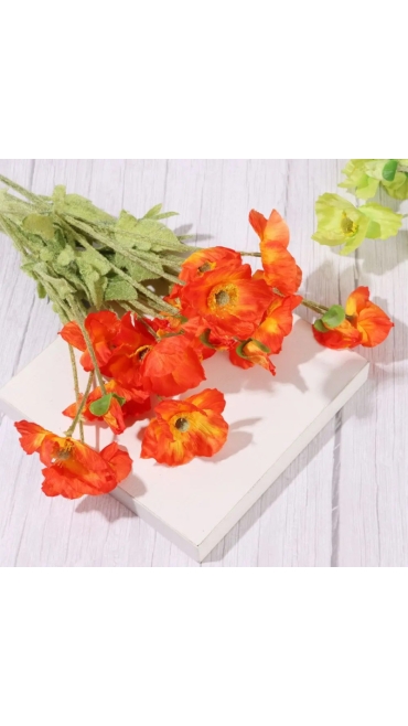 Buchet de flori cu 15 fire 56 cm, diverse culori Engros