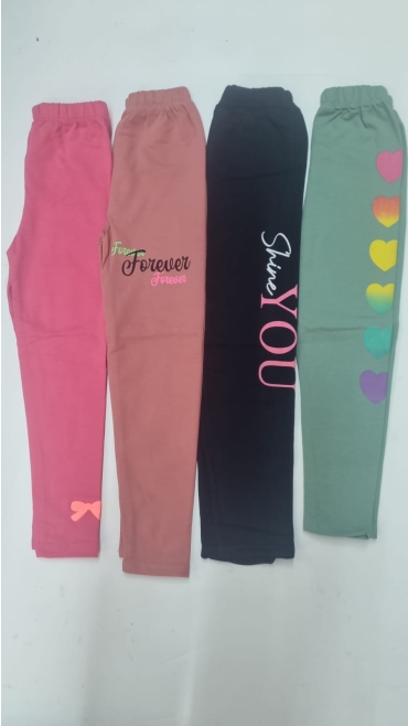 pantaloni trening fete 7-10 ani 4/set