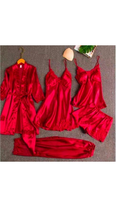 set pijama dama m-2xl 4/set