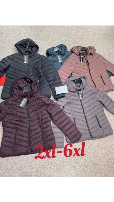 geaca dama blana 2xl-6xl 5/set