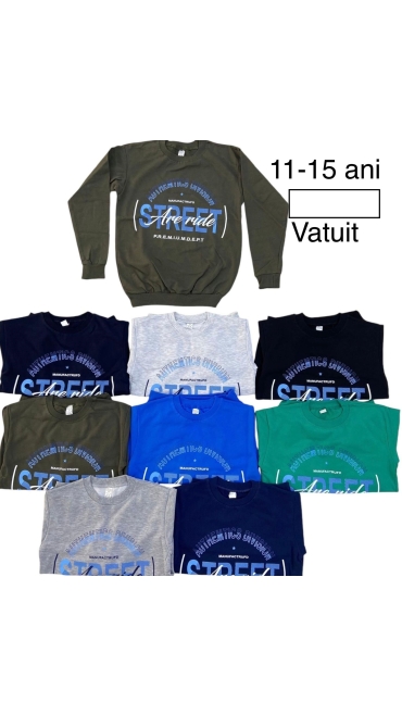 bluza baieti vatuita 11-15 ani 5/set