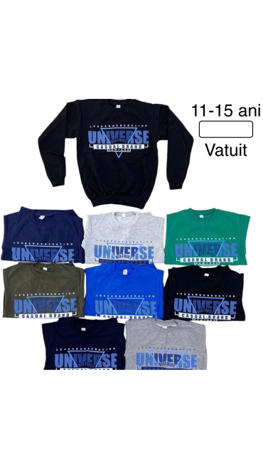 bluza baieti vatuita 11-15 ani 5/set