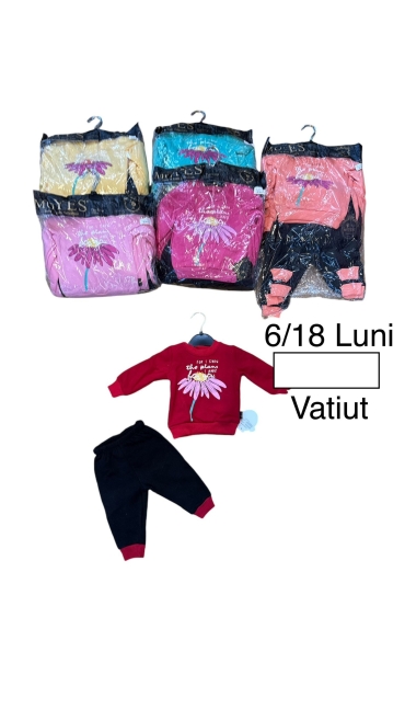 compleu copii vatuit 6-18 luni 4/set