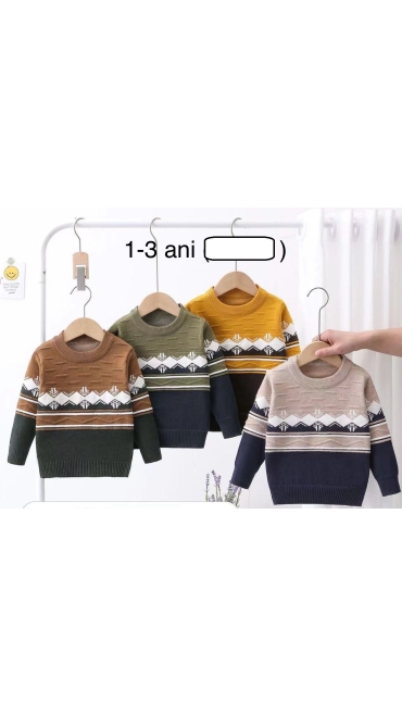 bluza baieti 1-3 ani 3/set