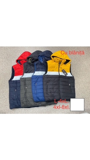 vesta barbati blana l-4xl 5/set