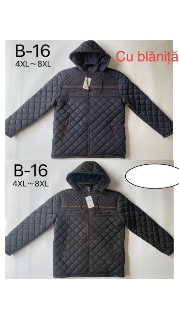 geaca barbati blana 4xl-8xl 5/set