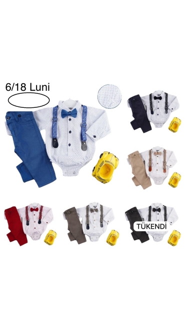 costum baieti 6-18 luni 3/set