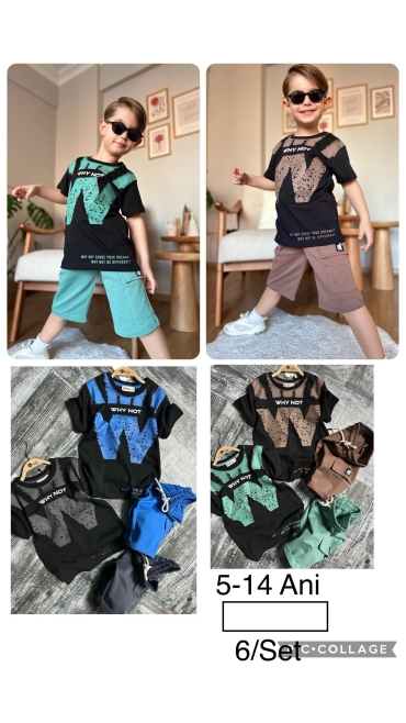compleu baieti 5-14 ani 6/set