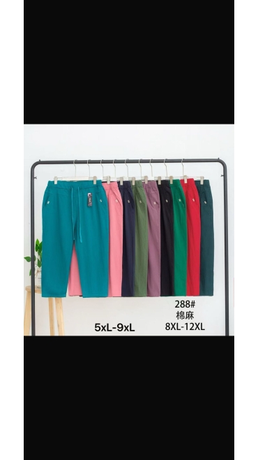 pantaloni dama 8xl-12xl 5/set