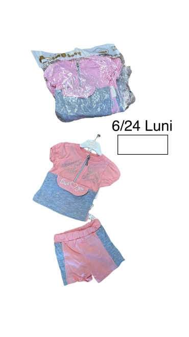 compleu fete 6-24 luni 4/set