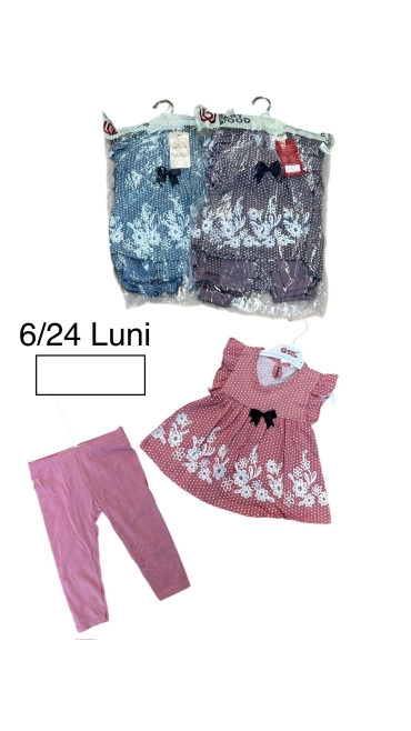 compleu fete 6-24 luni 4/set