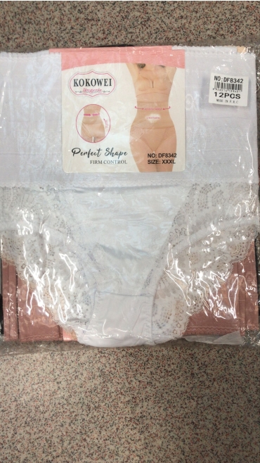 chiloti dama cu burtiera 6/set