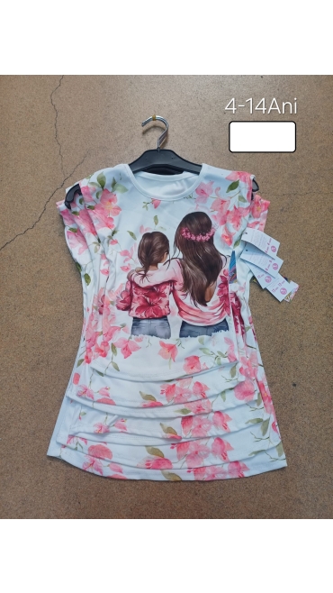 tricou fete 4-14 ani 6/set
