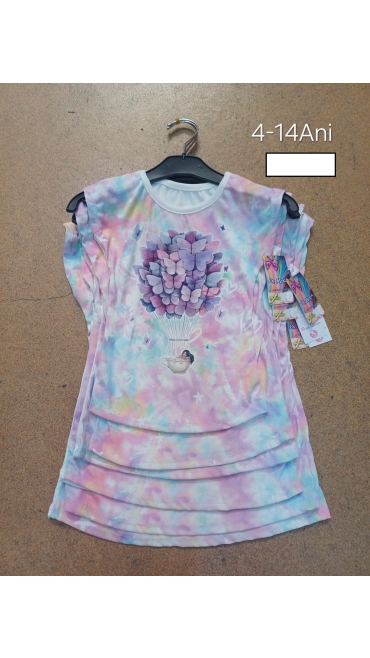 tricou fete 4-14 ani 6/set