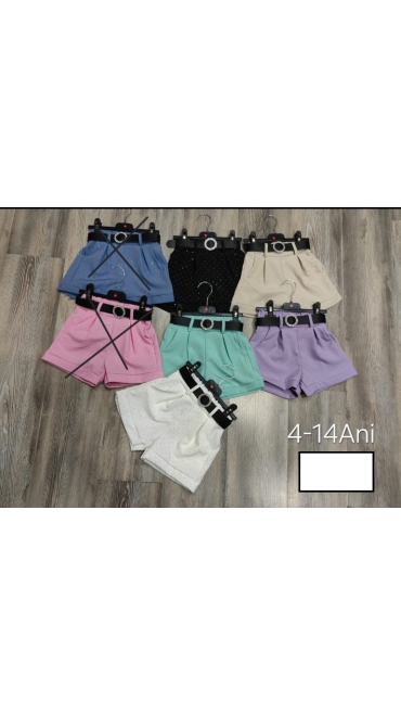 pantaloni fete 4-14 ani 6/set