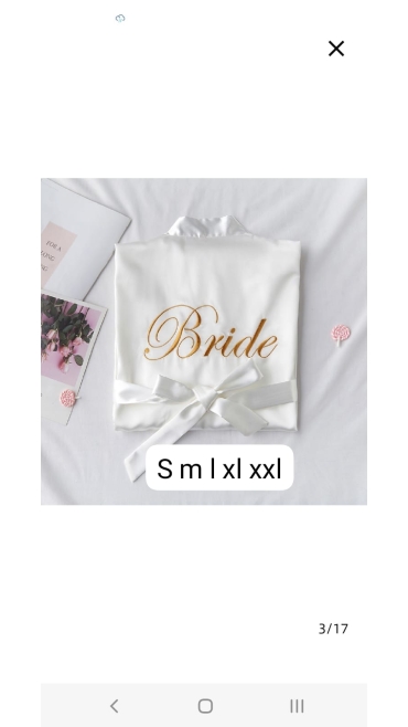 halat mireasa s-2xl 5/set