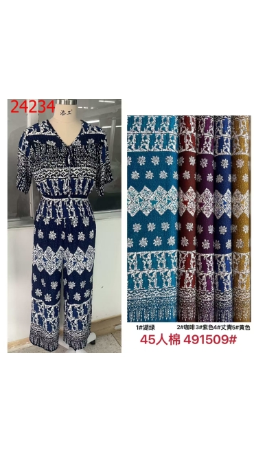 salopeta dama 2xl-3xl 10/set