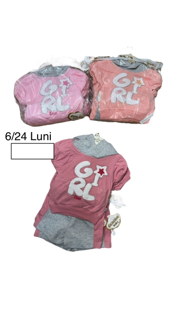 compleu fete 6-24 luni 4/set