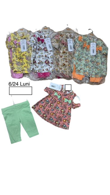 compleu fete 6-24 luni 4/set