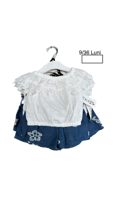 compleu fete 9-36 luni 4/set