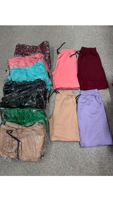 pantaloni scurti dama l-4xl 5/set