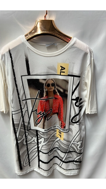 tricou dama 4/set