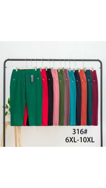 pantaloni dama 6xl-10xl 5/set