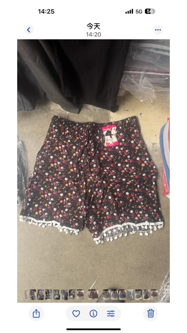 pantaloni scurti dama 6xl-9xl 12/set